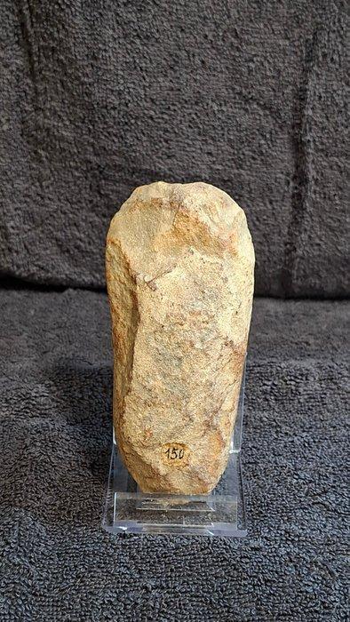 Neolithisch Steengoed gepolijste biface-bijl uit het, Antiquités & Art, Antiquités | Autres Antiquités