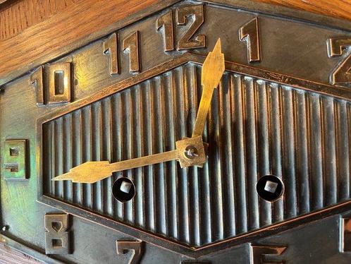 Horloge de table - Art déco Bois, Bronze, Laiton, Marbre -, Antiek en Kunst, Antiek | Klokken