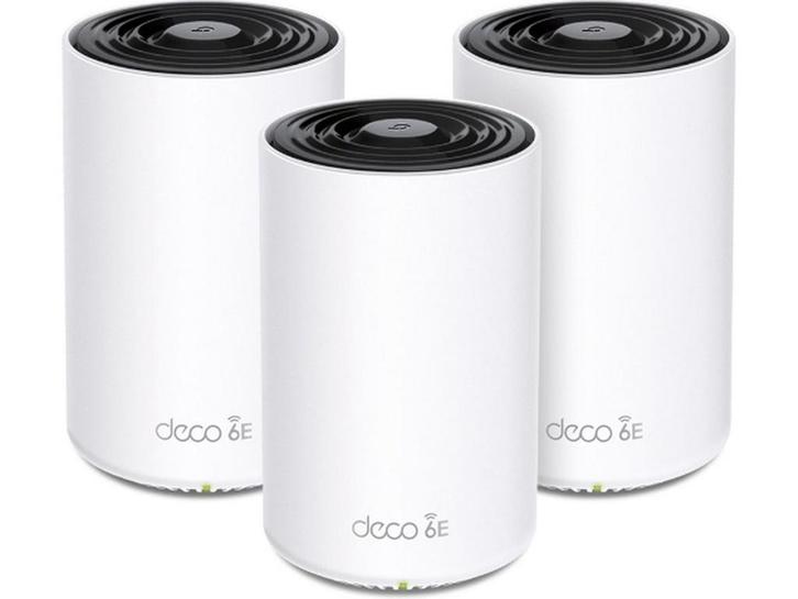 TP-Link Deco XE75 - Tri-band Mesh Wifi 6E - 5400 Mbps - Wit, Computers en Software, Routers en Modems, Zo goed als nieuw, Verzenden