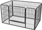 Puppyrun puppyhekje buitenverblijf box voor honden grijs, Dieren en Toebehoren, Ophalen of Verzenden, Nieuw