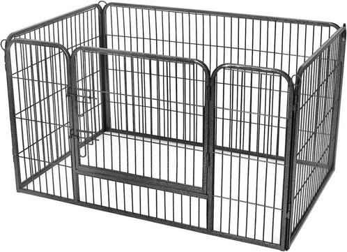 Puppyrun puppyhekje buitenverblijf box voor honden grijs, Dieren en Toebehoren, Honden-accessoires, Nieuw, Ophalen of Verzenden
