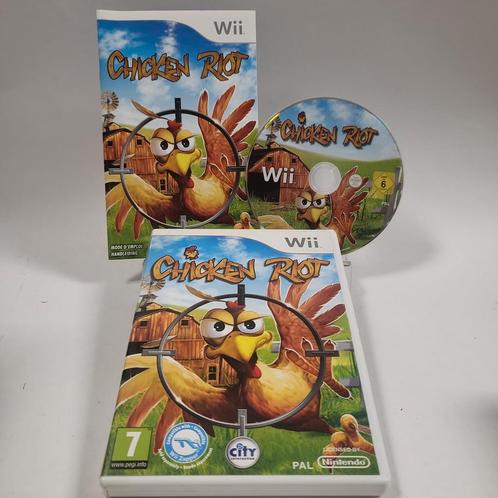 Chicken Riot Nintendo Wii, Games en Spelcomputers, Games | Nintendo Wii, Zo goed als nieuw, Ophalen of Verzenden