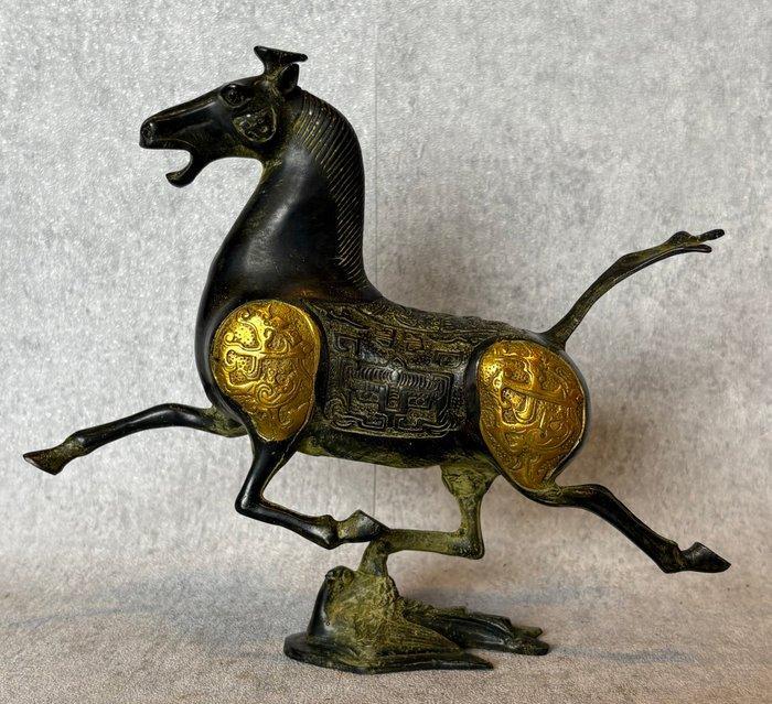 GRATIS VERZENDING Het Vliegende Paard van Gansu - Brons -, Antiek en Kunst, Antiek | Overige Antiek