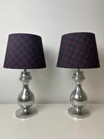 Tafellamp (2) - Schotse Engelse tafellampen - Staal, Antiek en Kunst