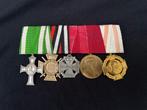 Duitsland - Saksen - Schitterende reeks van vijf medailles, Verzamelen, Militaria | Algemeen