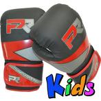 PunchR™ Punch Round Kids Bokshandschoenen Evoke Zwart Rood, Nieuw, Bokshandschoenen, Verzenden