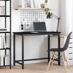 vidaXL Tafel Zwart Eiken 80 x 50 x 76,5 cm Engineered hout, Verzenden, Nieuw