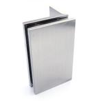 Glasklem Porto Premium glas/wand 90° - RVS, Doe-het-zelf en Bouw, Verzenden, Nieuw