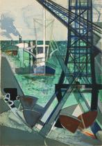 Camille Hilaire (1916-2004) - Les Falaises & Le Chalutier