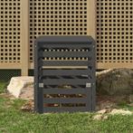 vidaXL Compostbak 63,5x63,5x77,5 cm massief grenenhout grijs, Jardin & Terrasse, Jardin & Terrasse Autre, Verzenden