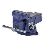 Bankschroef 100 mm. draaibare uitvoering met aambeeld, Doe-het-zelf en Bouw, Ophalen of Verzenden, Nieuw