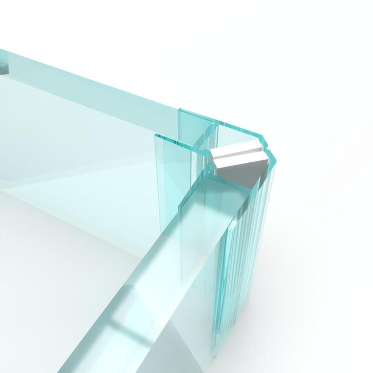 Douchedeurafdichting set 90° of 180° met magneet-8 mm-2200 m, Doe-het-zelf en Bouw, Sanitair, Nieuw, Verzenden