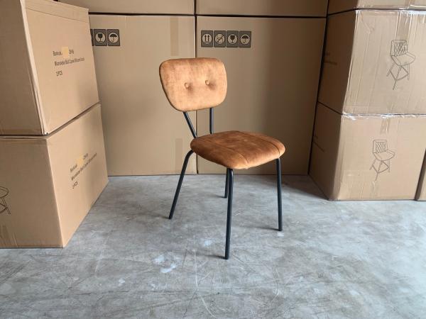 Veiling - Stoel Marylin (set van 6) Velvet - Velours - Cogna, Huis en Inrichting, Stoelen