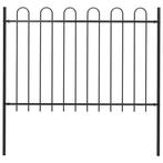 vidaXL Tuinhek Boxtel met boogvormige bovenkant staal, Tuin en Terras, Verzenden, Nieuw