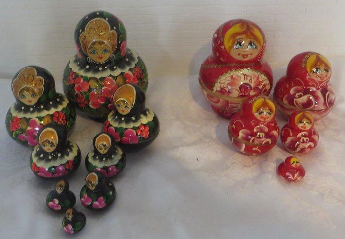 Traditioneel Russisch handwerk (zonder merkteken) -, Antiek en Kunst, Antiek | Speelgoed