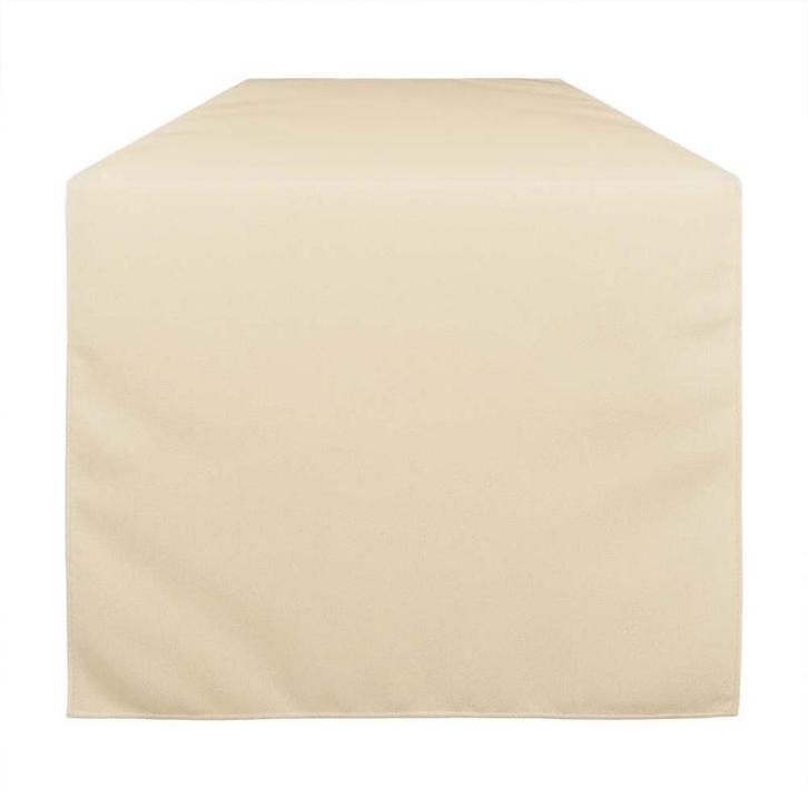 Tafellopers Ivory Geel 30x132cm Treb SP, Huis en Inrichting, Keuken | Textiel, Overige typen, Overige kleuren, Nieuw, Verzenden