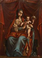 Da Bernardino Luini (XVIII) - Madonna in trono con Bambino