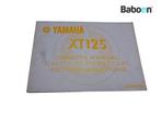 Instructie Boek Yamaha XT 125 (12V) 1982-1984 (XT125), Motoren, Verzenden, Gebruikt