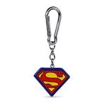 Superman 3D-Sleutelhanger Logo 4 cm, Nieuw, Ophalen of Verzenden