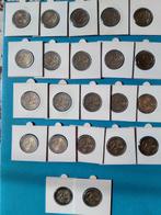 België. 2 Euro 2005/2021 (22 monnaies) (Zonder minimumprijs)