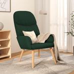 Relaxstoel groen fluweel | Retour Deal | 64% KORTING!, Huis en Inrichting, Fauteuils, Verzenden, Nieuw, 75 tot 100 cm, 50 tot 75 cm