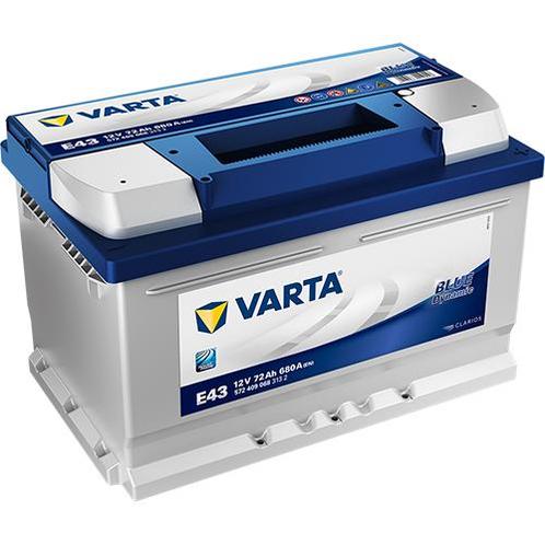 Varta E43  72 amph | Auto, Auto-onderdelen, Accu's en Toebehoren, Ophalen of Verzenden