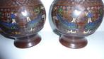 Vaas - Brons - Japan - Japanse Cloisonne Vazen, Antiek en Kunst