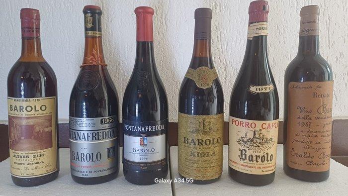 1966 , 1996 Fontanafredda, 1967 Eraldo Borgogno, 1971 Porro,, Verzamelen, Wijnen