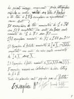 Bernard Buffet (1928-1999) - Justificatif de tirage avec