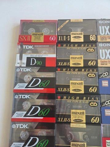 Maxell, Sony, TDK, BASF - Zie omschrijving Audiocomponent -