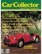 1984 CAR COLLECTOR AND CAR CLASSICS MAGAZINE 01 ENGELS, Boeken, Nieuw