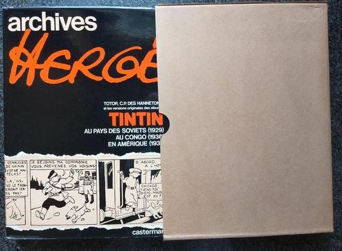 Tintin - Archives Hergé T1 + jaquette - C - 1 Album -, Boeken, Stripverhalen
