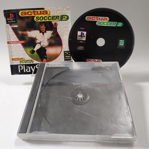 Actua Soccer 2 (No Frontcover) PlayStation 1, Consoles de jeu & Jeux vidéo, Jeux | Sony PlayStation 1, Enlèvement ou Envoi