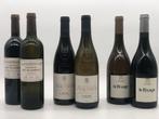 Mixed lot of 6 x 75cl  in 3 duos red/white from France, Ophalen of Verzenden, Witte wijn