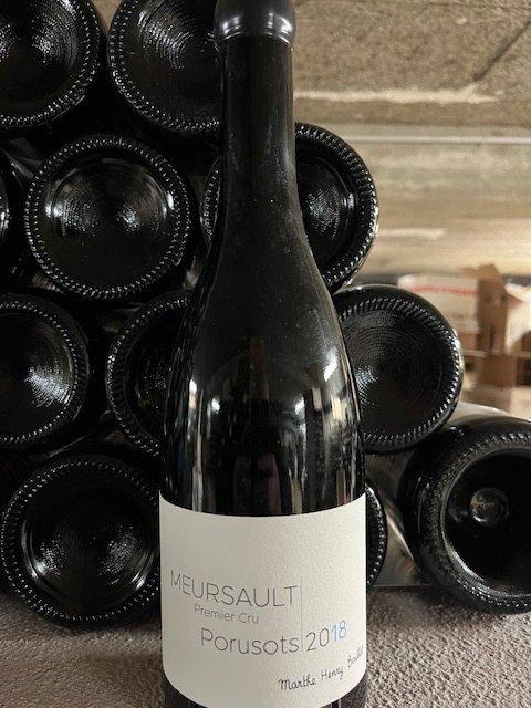 2018 Marthe Henry Boillot Porusots - Meursault 1er Cru - 1, Verzamelen, Wijnen
