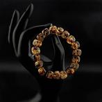 Barnsteen - Stunning Baltic Amber Rounded Cube Bracelet –