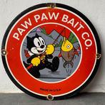 PAW PAW BAIT - Emaille plaat - Emaille