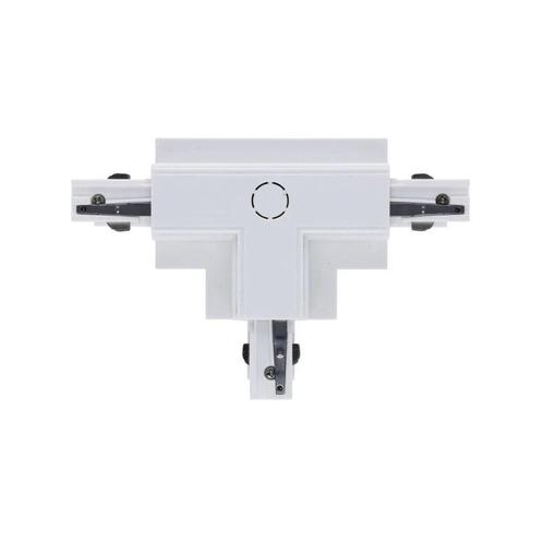 Luxar Inbouw 3 Fase T-Vorm Connector Right-2 Wit, Huis en Inrichting, Lampen | Plafondlampen, Nieuw, Verzenden