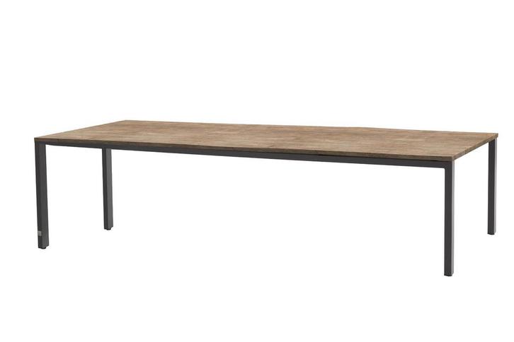 4 Seasons Outdoor Goa tafel met Robusto teak blad 280 cm *, Tuin en Terras, Tuinsets en Loungesets