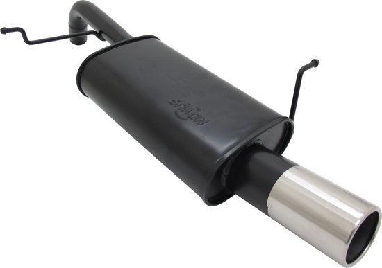 Sportuitlaat Ford Fiesta MK7 met RVS eindpijp - Sportief..., Auto-onderdelen, Uitlaatsystemen, Nieuw, Ophalen of Verzenden