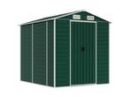 Veiling - VidaXL metalen tuinschuur groen 215x191x198cm, Tuin en Terras, Nieuw