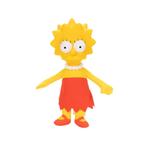 The Simpsons Lisa Simpson Knuffel 22 cm, Ophalen of Verzenden, Nieuw