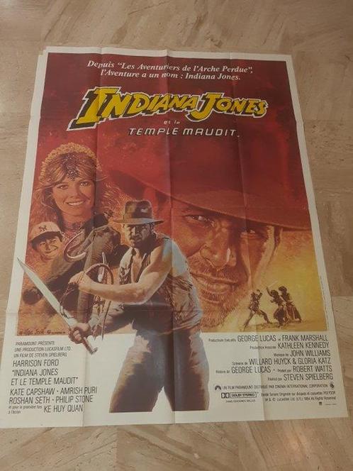 Michel Jouin - Indiana Jones - Affiche de cinéma Indiana, Verzamelen, Film en Tv
