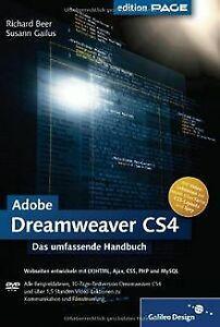 Adobe Dreamweaver CS4: Webseiten programmieren und ...  Book, Livres, Livres Autre, Envoi