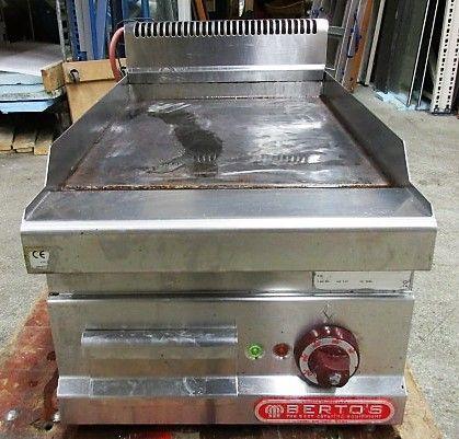 Bertos Bakplaat, 40cm, 380Volt, Articles professionnels, Horeca | Équipement de cuisine