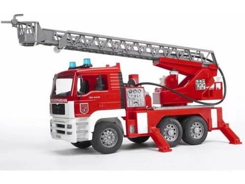 Bruder MAN Brandweerwagen met Draailadder -, Huis en Inrichting, Woonaccessoires | Overige, Zo goed als nieuw, Verzenden
