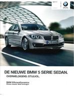 2013 BMW 5 SERIE SEDAN BROCHURE NEDERLANDS, Ophalen of Verzenden