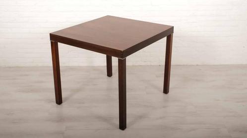 Vintage eettafel | Palissander | Vierkant, Huis en Inrichting, Tafels | Eettafels, Ophalen of Verzenden