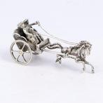 NO RESERVE - J. Weeda - Rijtuig - Figurine - Argent 835