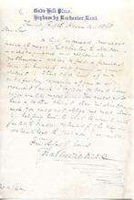 Charles Dickens (1812-1870) [Novelist] - Fine Autograph